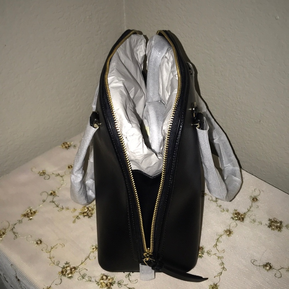 NWT Kate Spade ♠️ Black Satchel Handbag - Picture 6 of 16